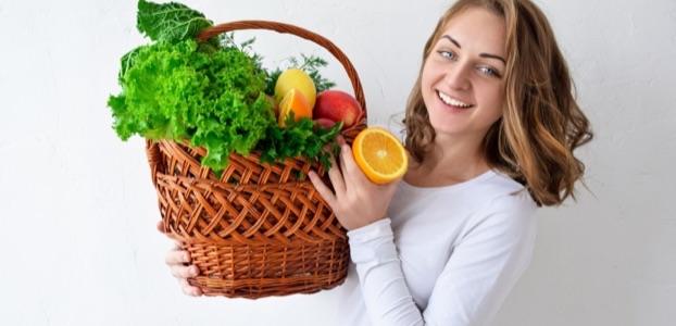 Corbeille, pannier de fruits, légumes et produits locaux Puylaurens (31)